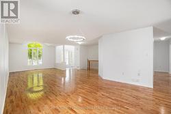 Living room opens into the dining room -