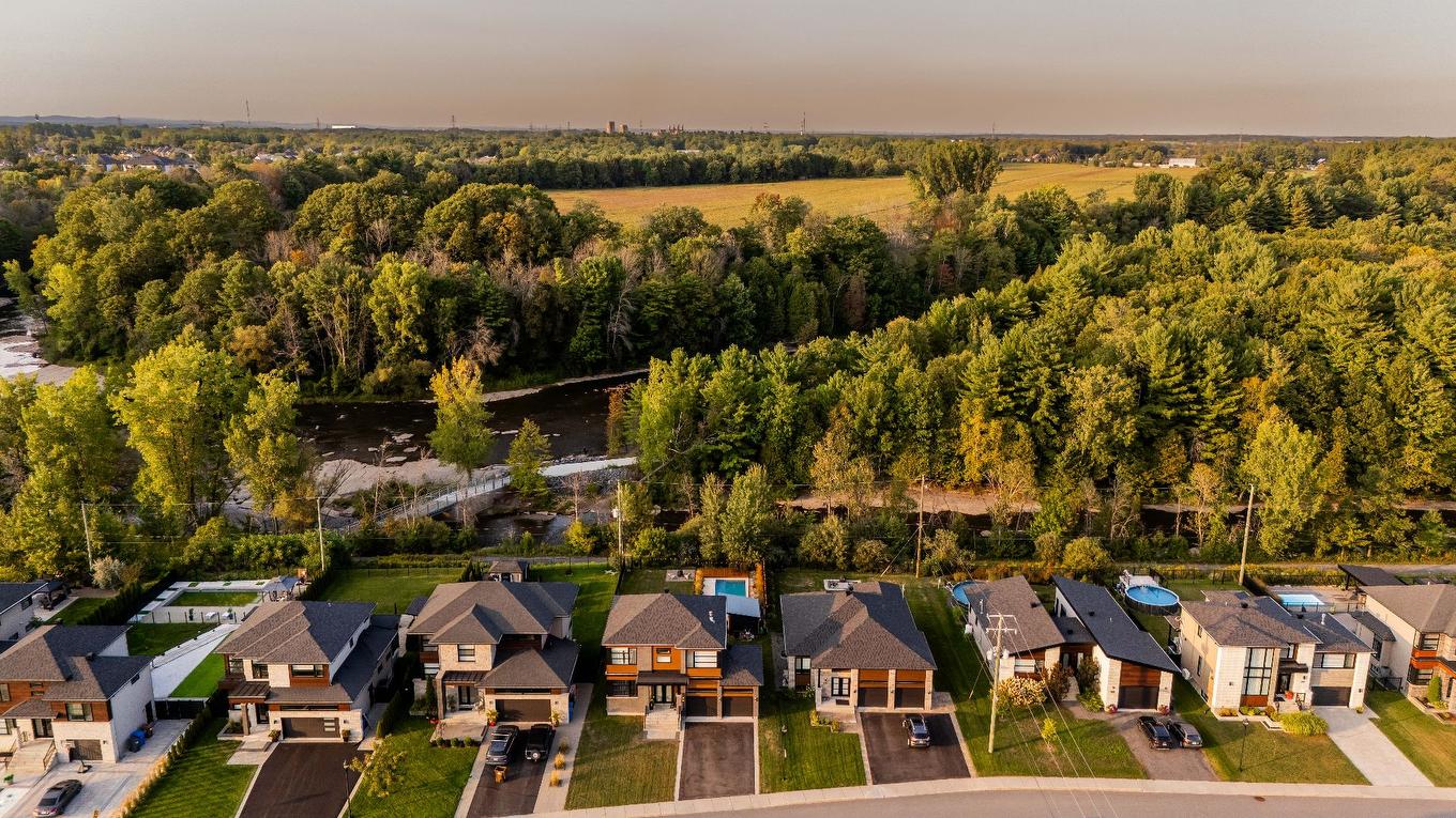 Photo aérienne - 131 Av. Du Littoral, Saint-Paul, QC - Outdoor With View