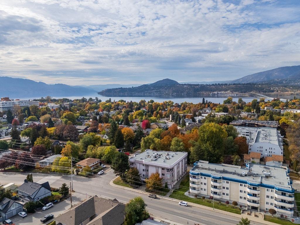 203-1940 Richter Street, Kelowna, BC - Outdoor With Body Of Water With View