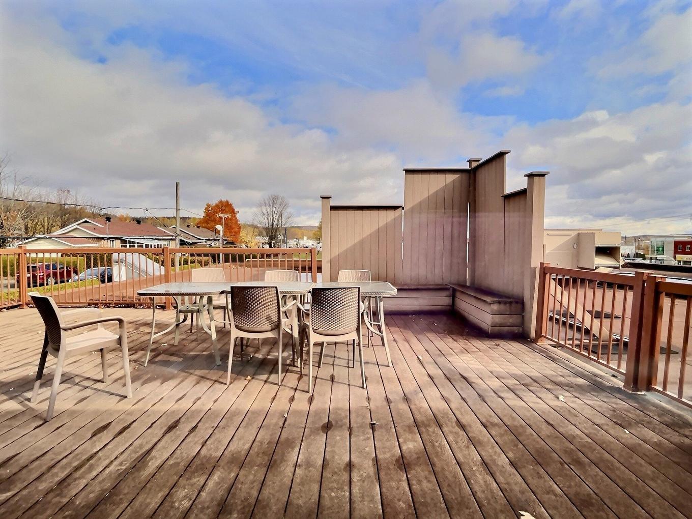 Patio - 683 Boul. Frontenac E., Thetford Mines, QC - Outdoor With Deck Patio Veranda With Exterior