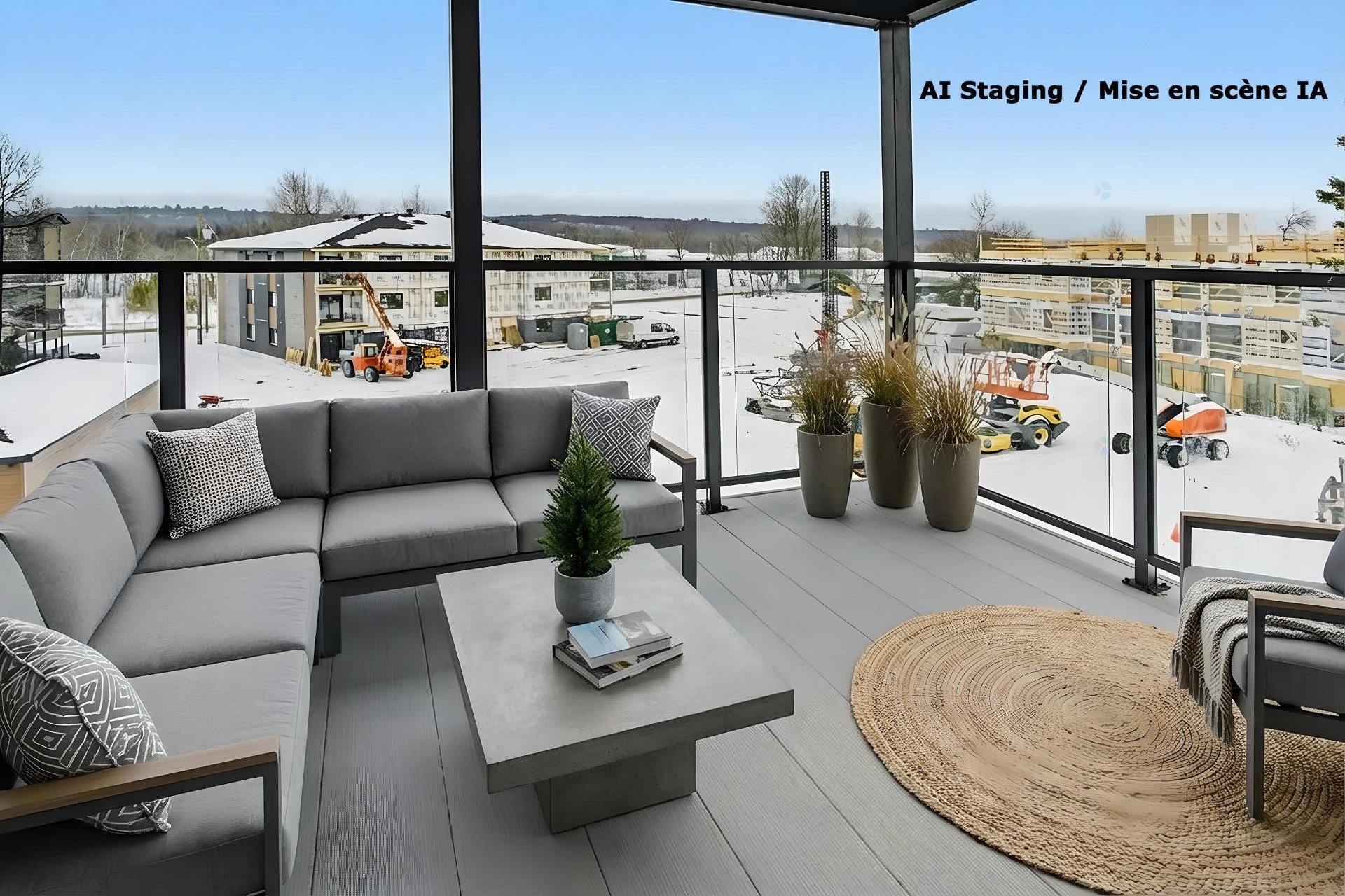 Patio - 9-121 Rue Principale, Lachute, QC - Outdoor With View With Exterior