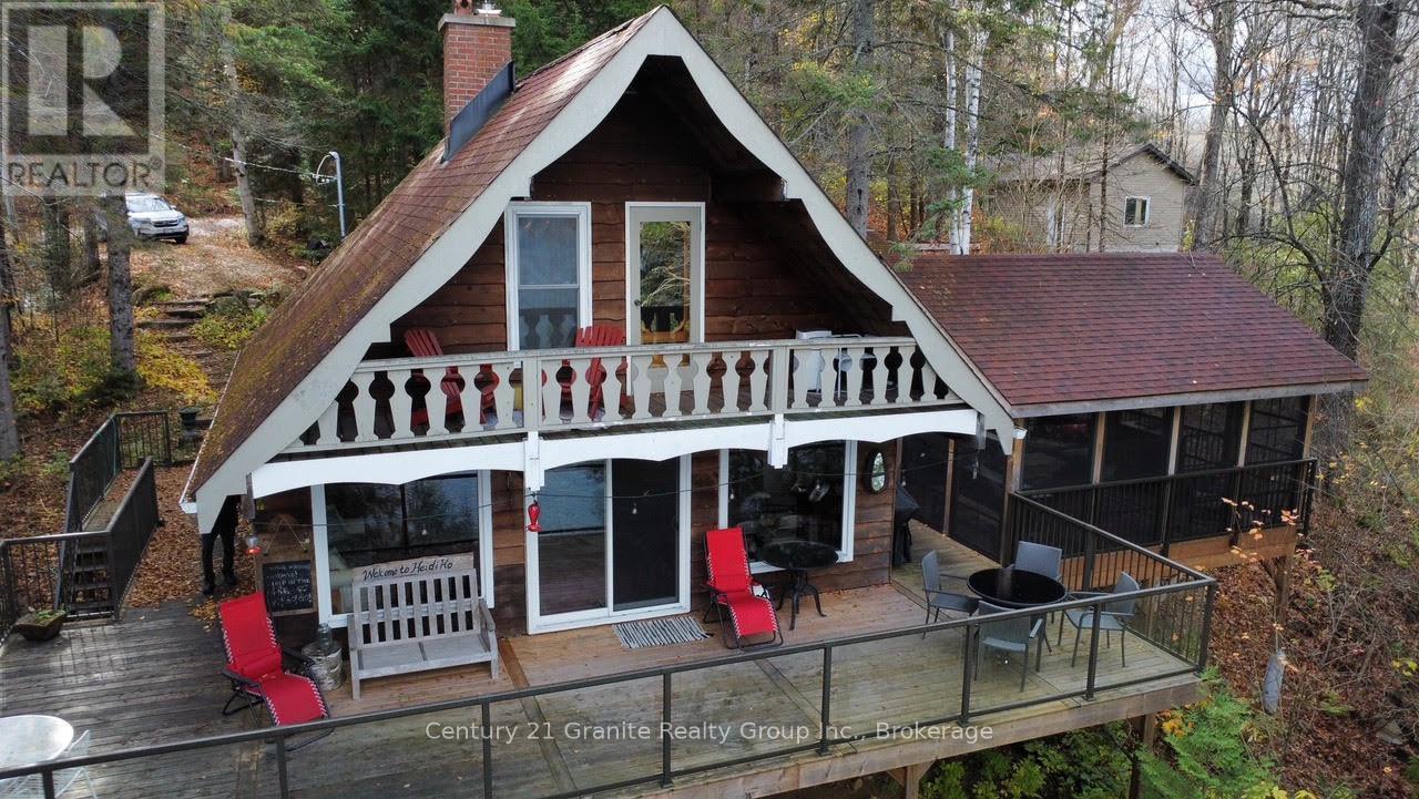 1038 Broken Paddle Road, Dysart Et Al (Dudley), ON - Outdoor With Deck Patio Veranda