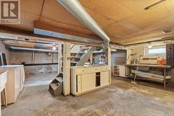 Work shop in basement -