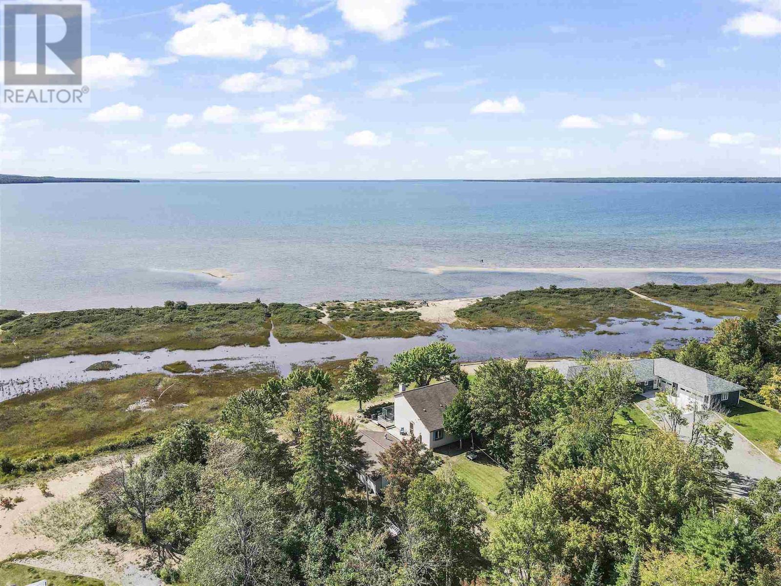 1966 Pineshores Rd, Goulais River, ON - Outdoor With Body Of Water With View