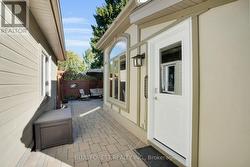 Side entrance to home -