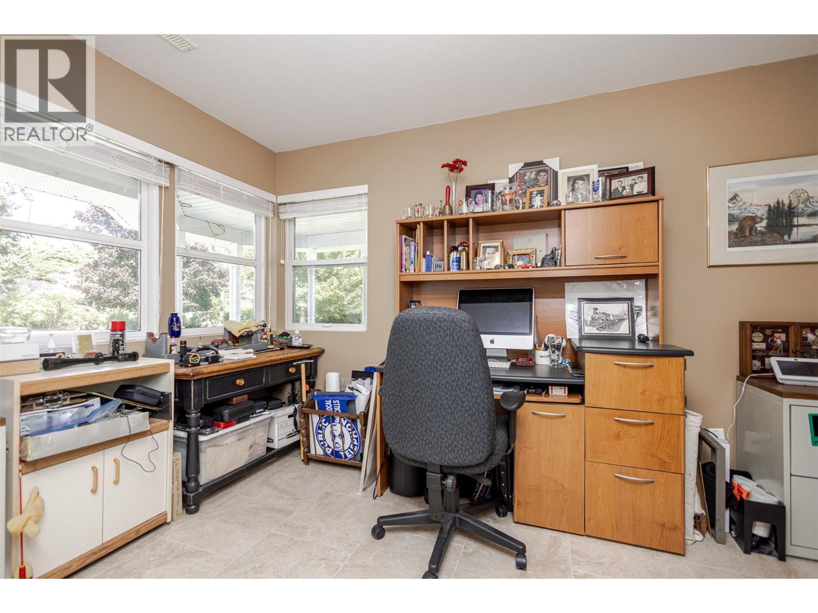 5291 Bradbury Street, Peachland, BC - Indoor Photo Showing Office