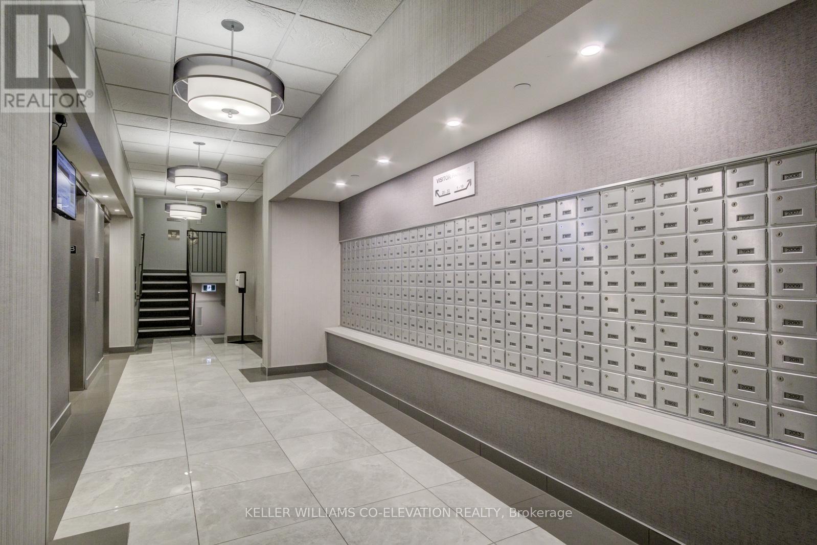 Renovated Mail Room - 1306 - 260 Scarlett Road, Toronto, ON - Indoor Photo Showing Other Room
