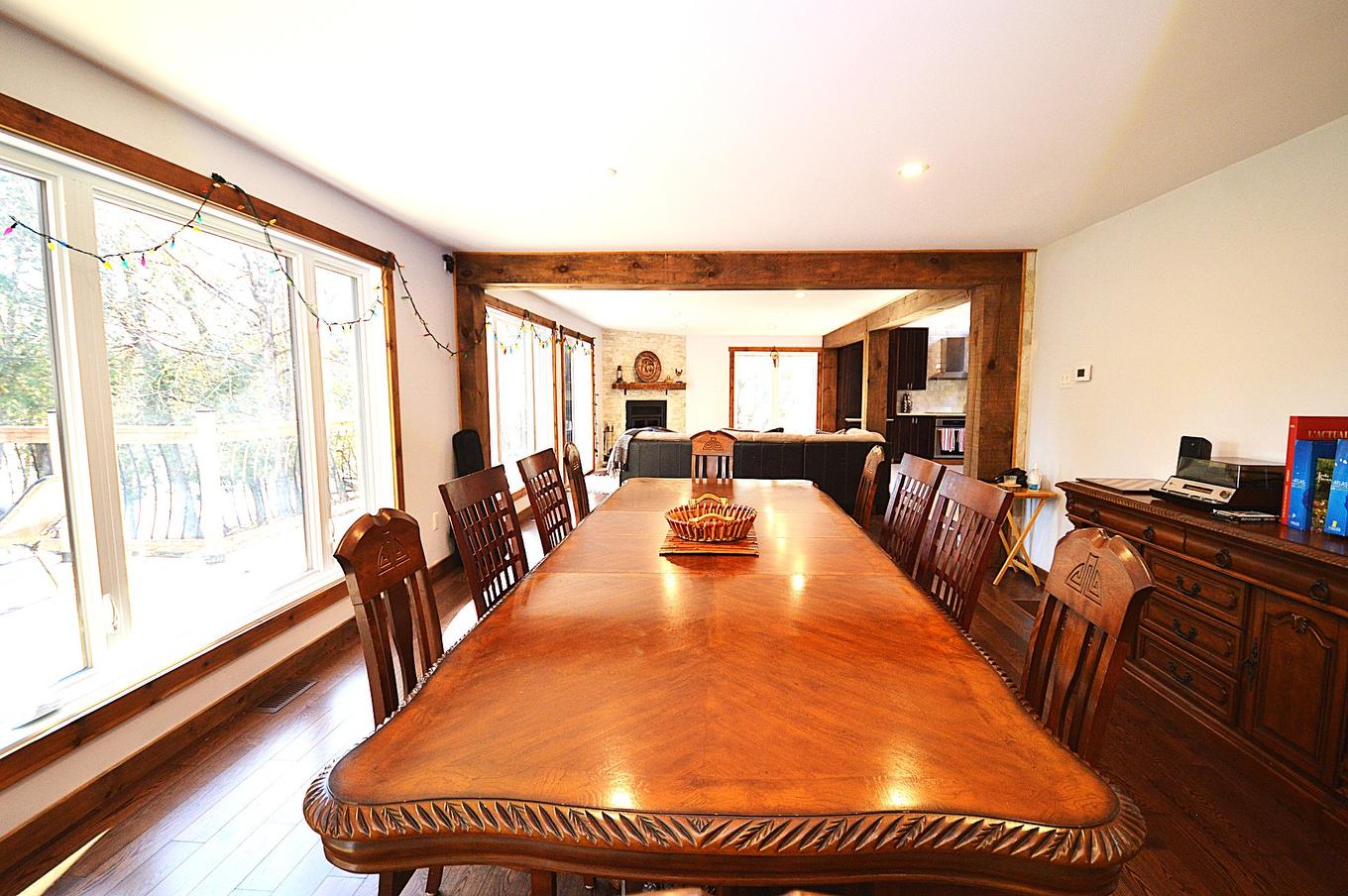 Dining room - 191 Ch. De La Rivière-Maskinongé, Labelle, QC - Indoor Photo Showing Dining Room