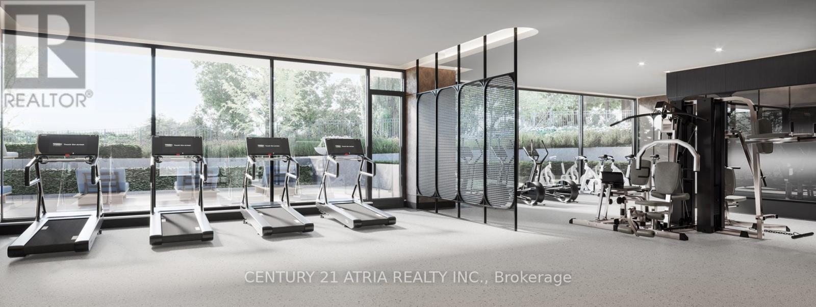 715 - 399 Royal Orchard Boulevard, Markham, ON - Indoor Photo Showing Gym Room