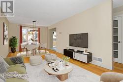 Virtually Staged-Living Room -
