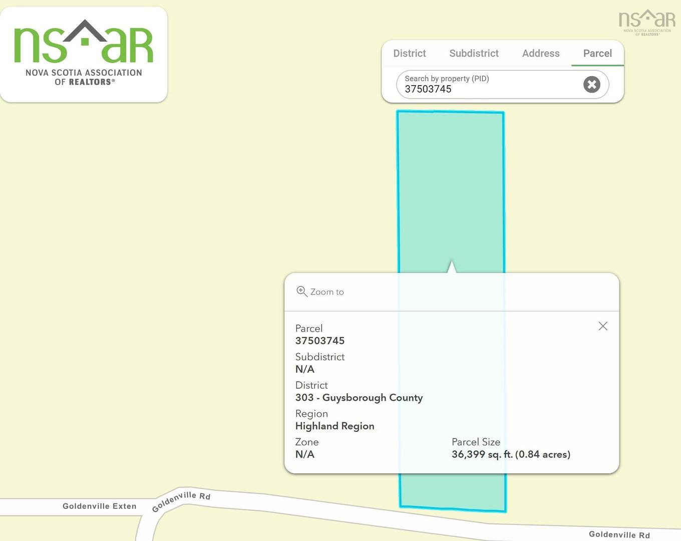 Lot 1 Goldenville Road, Goldenville, NS