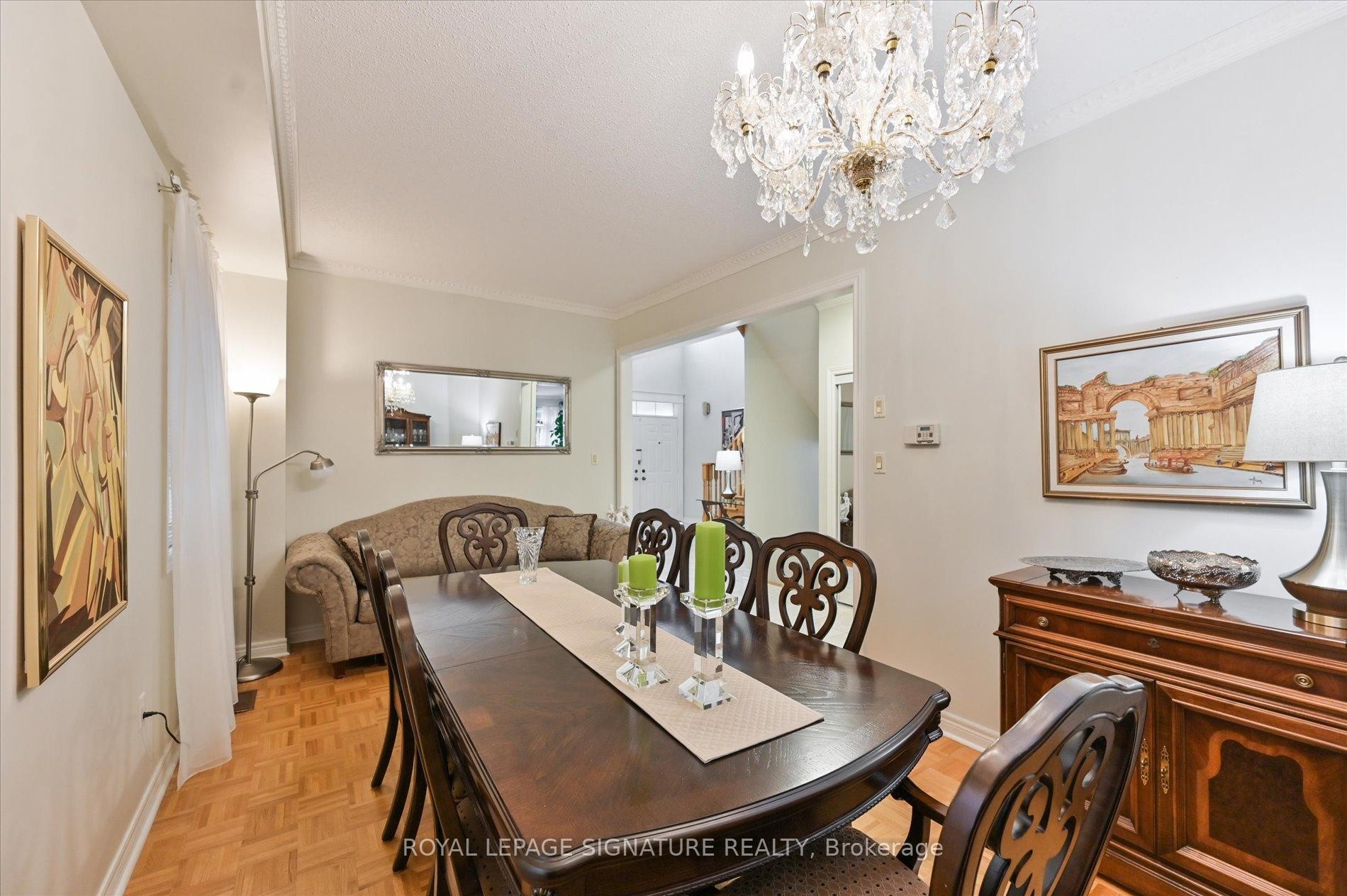 3485 Mcdowell Drive, Mississauga, ON - Indoor Photo Showing Dining Room