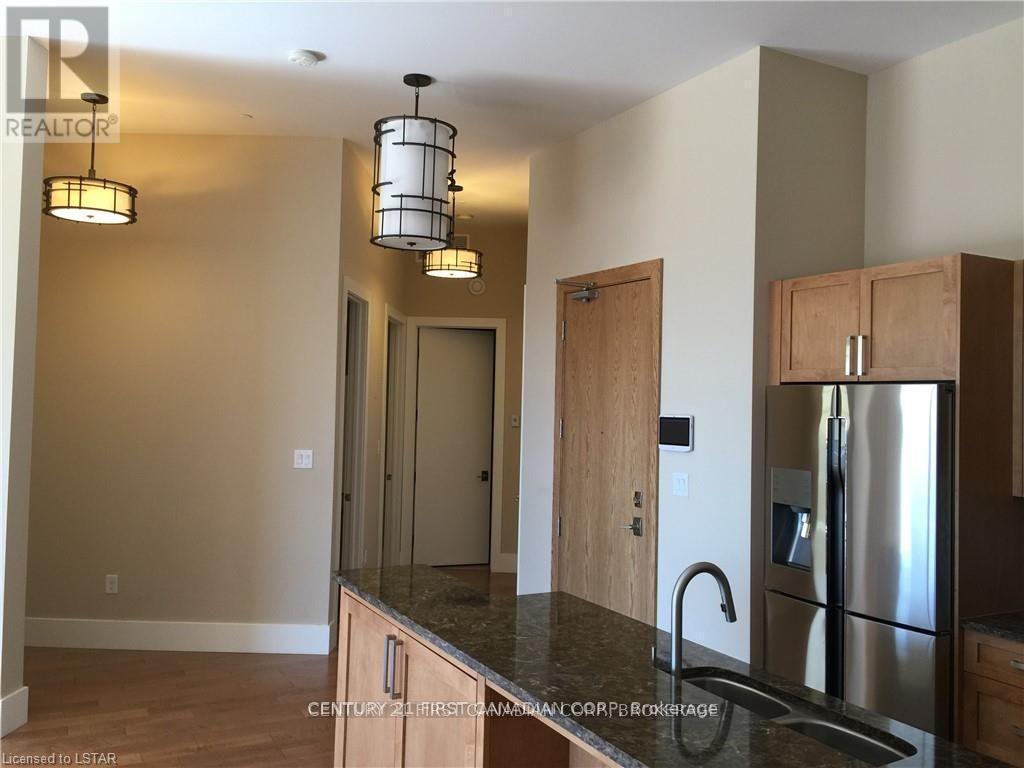 411 - 1705 Fiddlehead Place, London North (North R), ON - Indoor Photo Showing Kitchen