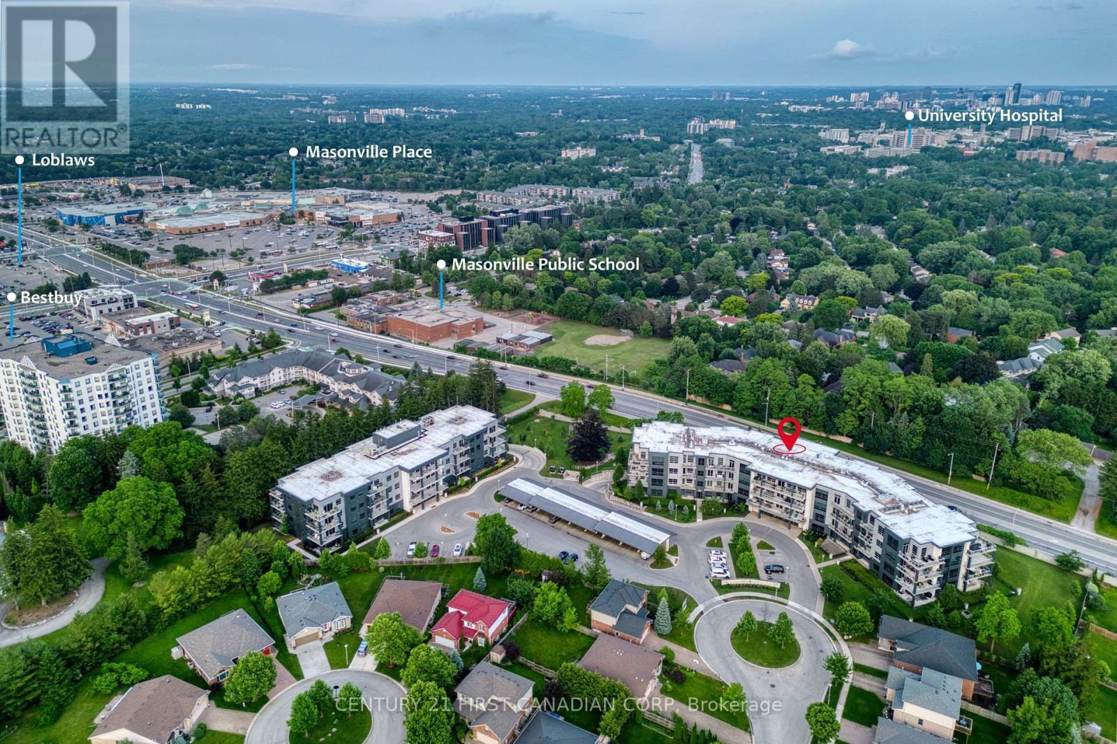 411 - 1705 Fiddlehead Place, London North (North R), ON - Outdoor With View
