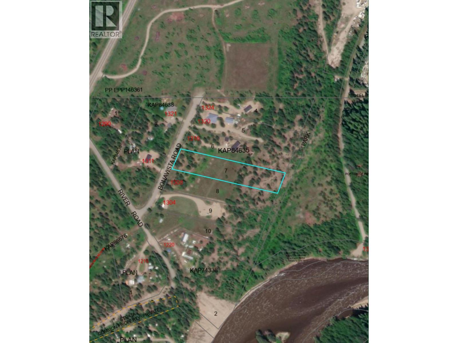 Parcel Map of Lot 7 - Bonavista Road Lot# 7, Christina Lake, BC