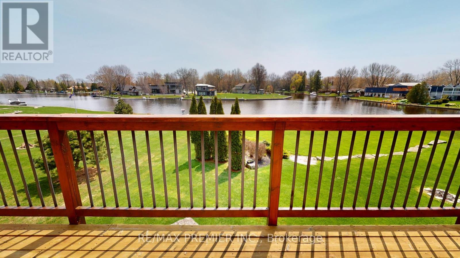 31 Paradise Boulevard, Ramara, ON - Outdoor With Body Of Water With Deck Patio Veranda