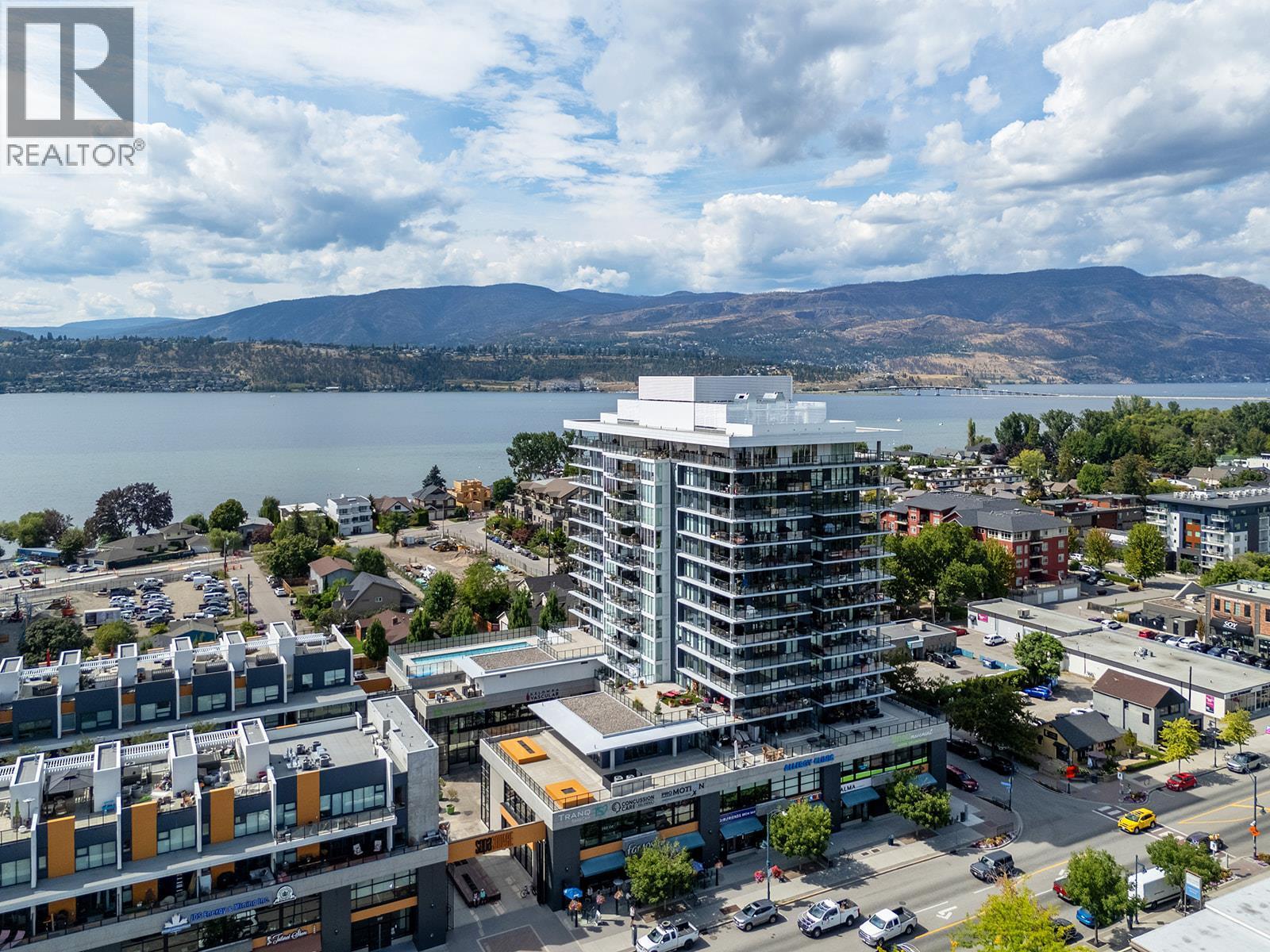485 Groves Avenue Unit# 1201, Kelowna, BC - Outdoor With Body Of Water With View