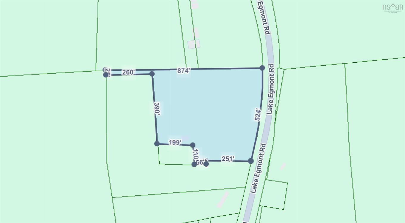 Lake Egmont West Road, Lake Egmont, NS