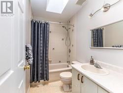 4 piece bath with a beautiful skylight! -