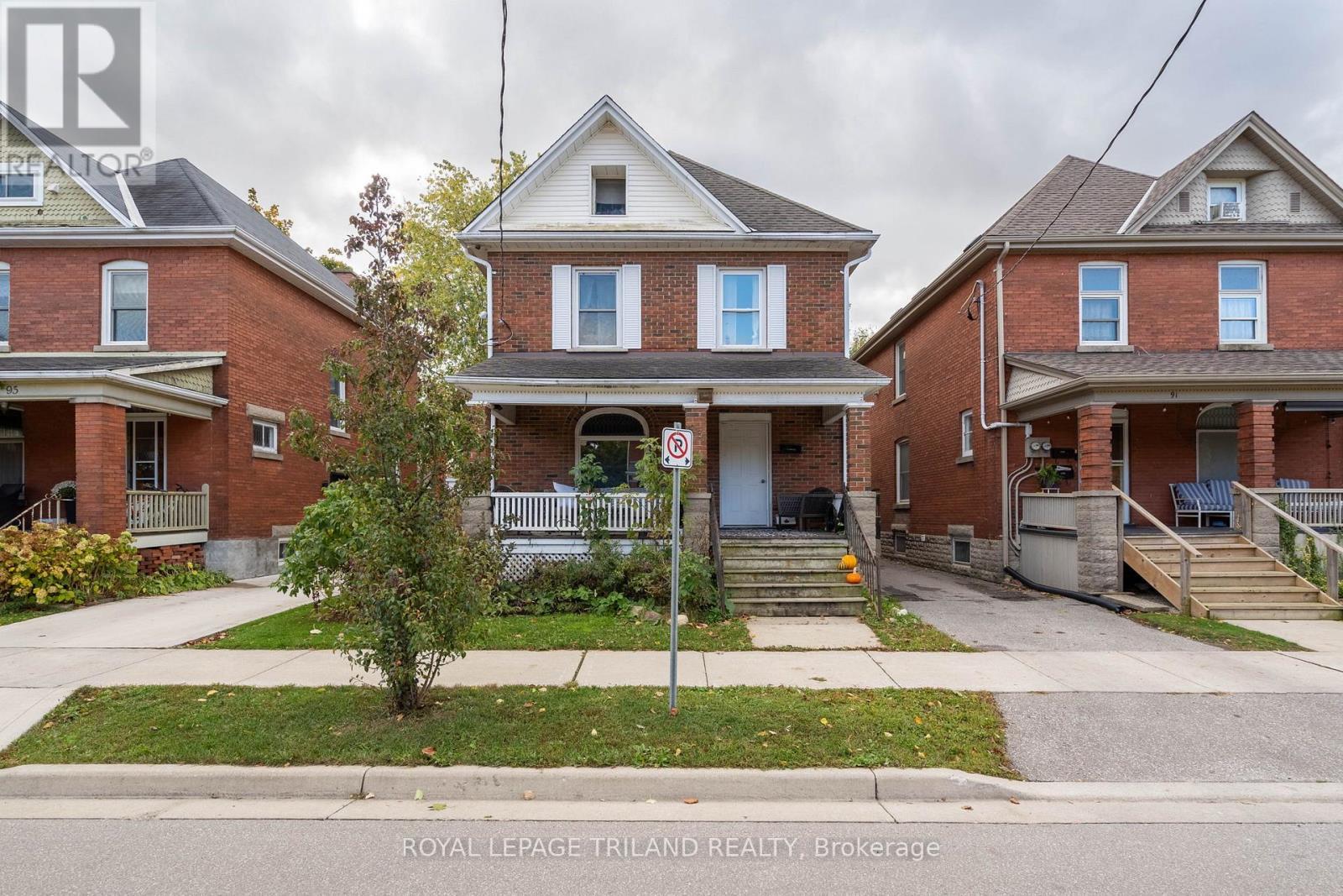 93 Myrtle Street, St. Thomas, ON - Outdoor With Deck Patio Veranda With Facade