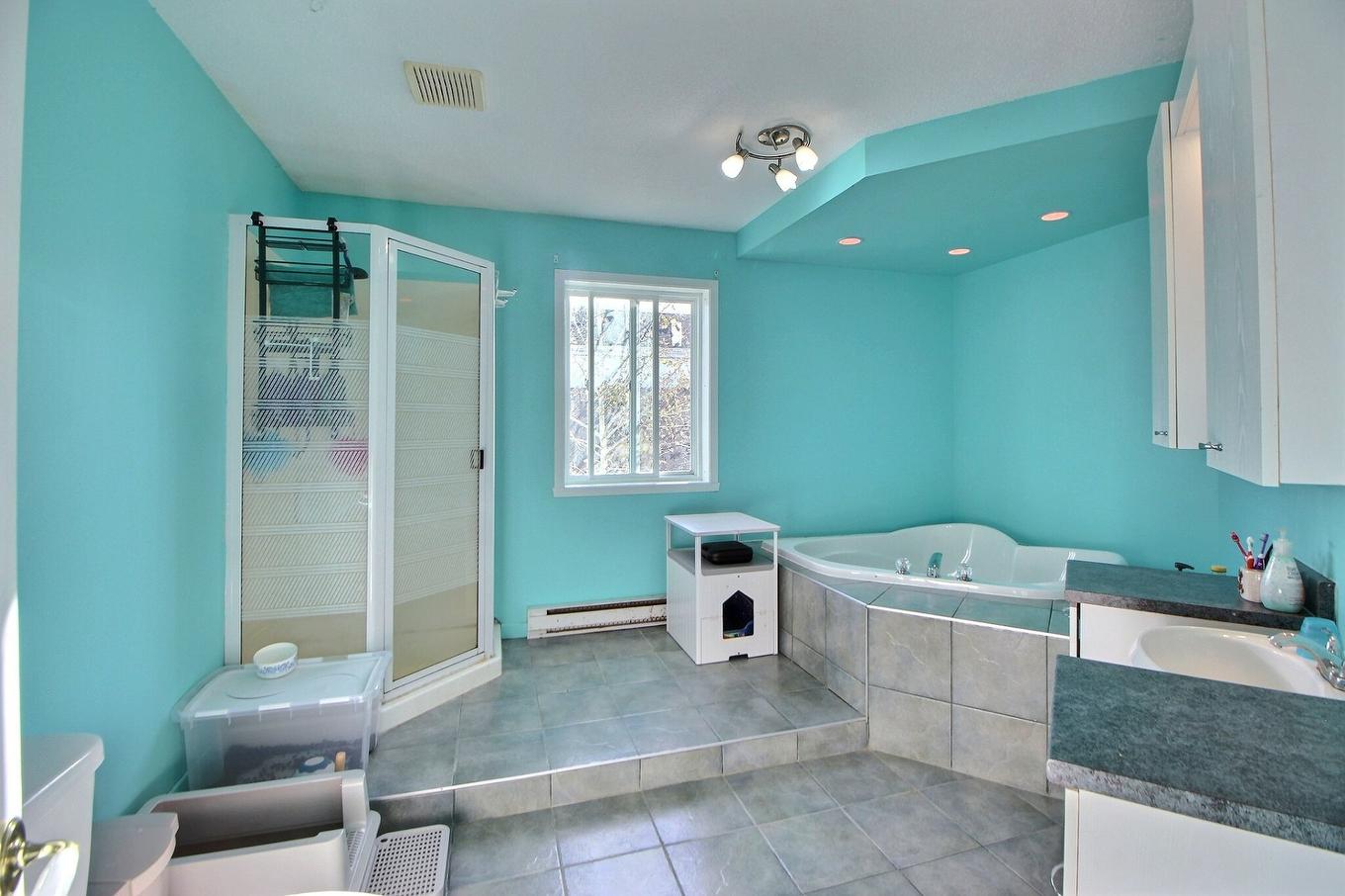 Bathroom - 132 Rue Brouillan, Amos, QC - Indoor Photo Showing Bathroom