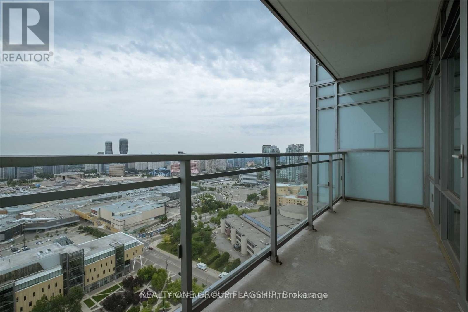 2801 - 360 Square One Drive, Mississauga, ON - Outdoor With Balcony With View