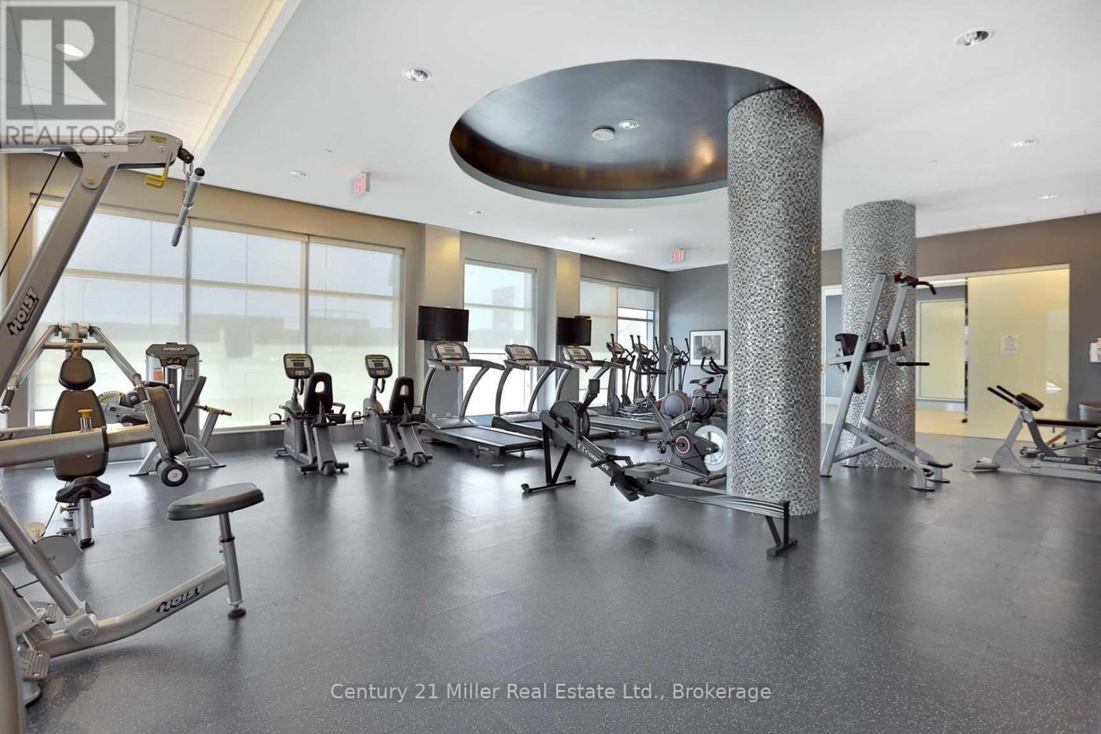 16 - 55 Speers Road, Oakville (Co Central), ON - Indoor Photo Showing Gym Room