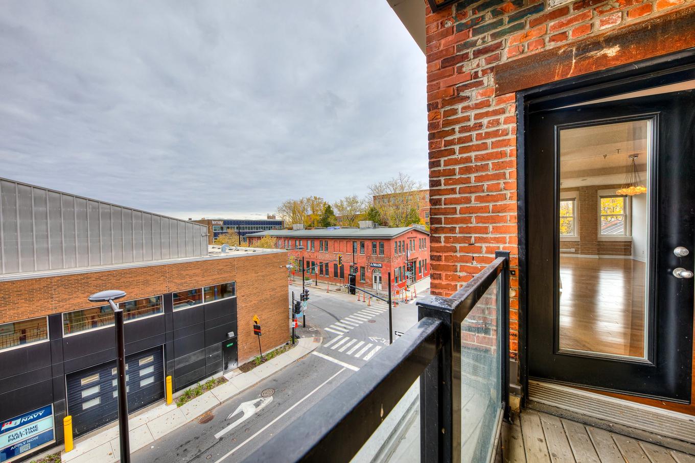 Balcony - 309-3601 Rue St-Jacques, Montréal (Le Sud-Ouest), QC - Outdoor With Exterior