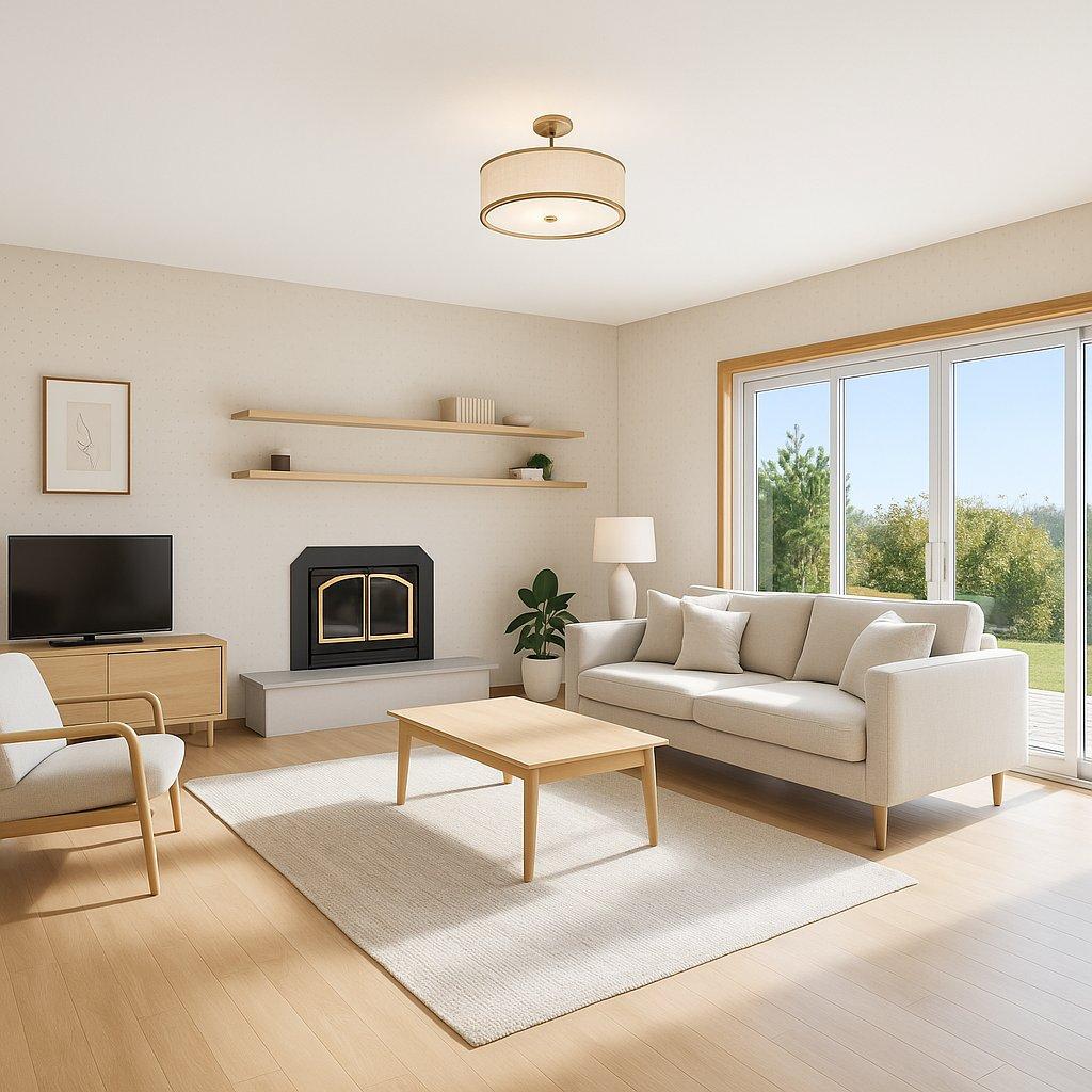 Autre - 84 Rue De Salernes, Gatineau (Gatineau), QC - Indoor Photo Showing Living Room With Fireplace