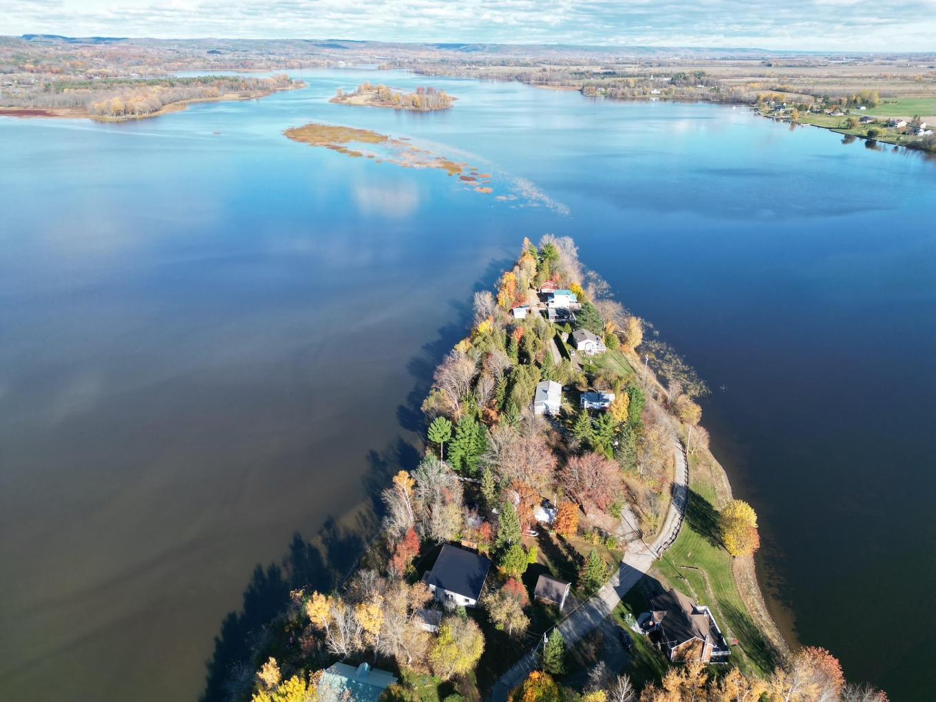 Photo aérienne - 1804 Ch. De La Grande-Presqu'Île, Plaisance, QC - Outdoor With Body Of Water With View