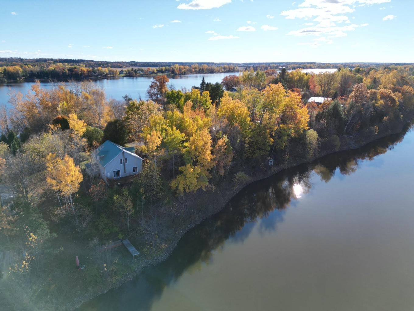 Photo aérienne - 1804 Ch. De La Grande-Presqu'Île, Plaisance, QC - Outdoor With Body Of Water With View