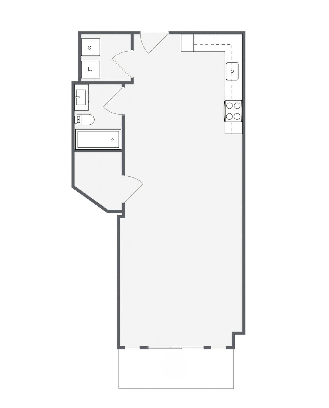 Drawing (sketch) - 102-1310 Rue Sauvé E., Montréal (Ahuntsic-Cartierville), QC - Other