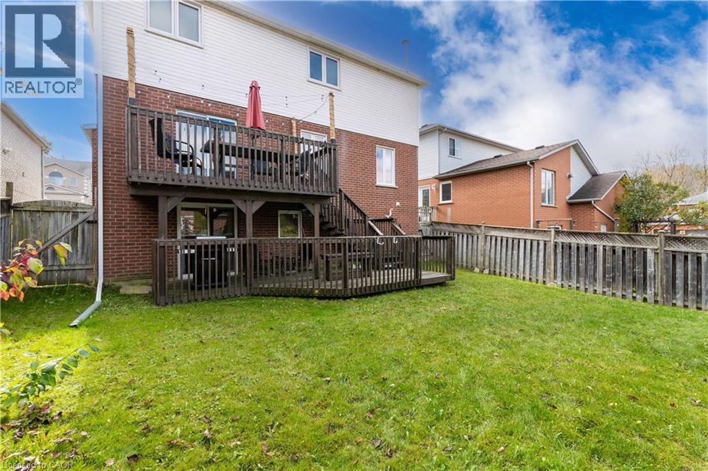 147 General Drive, Kitchener, ON - Outdoor With Deck Patio Veranda With Exterior