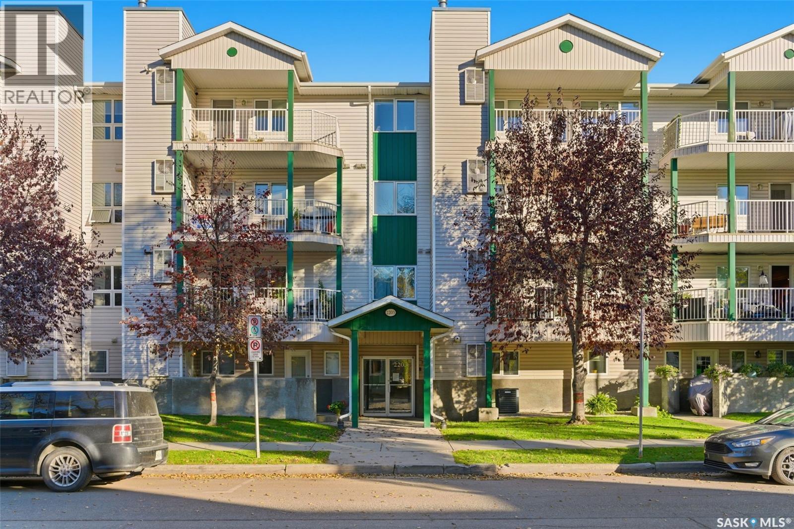310 2203 Angus Street, Regina, SK - Outdoor With Balcony With Facade