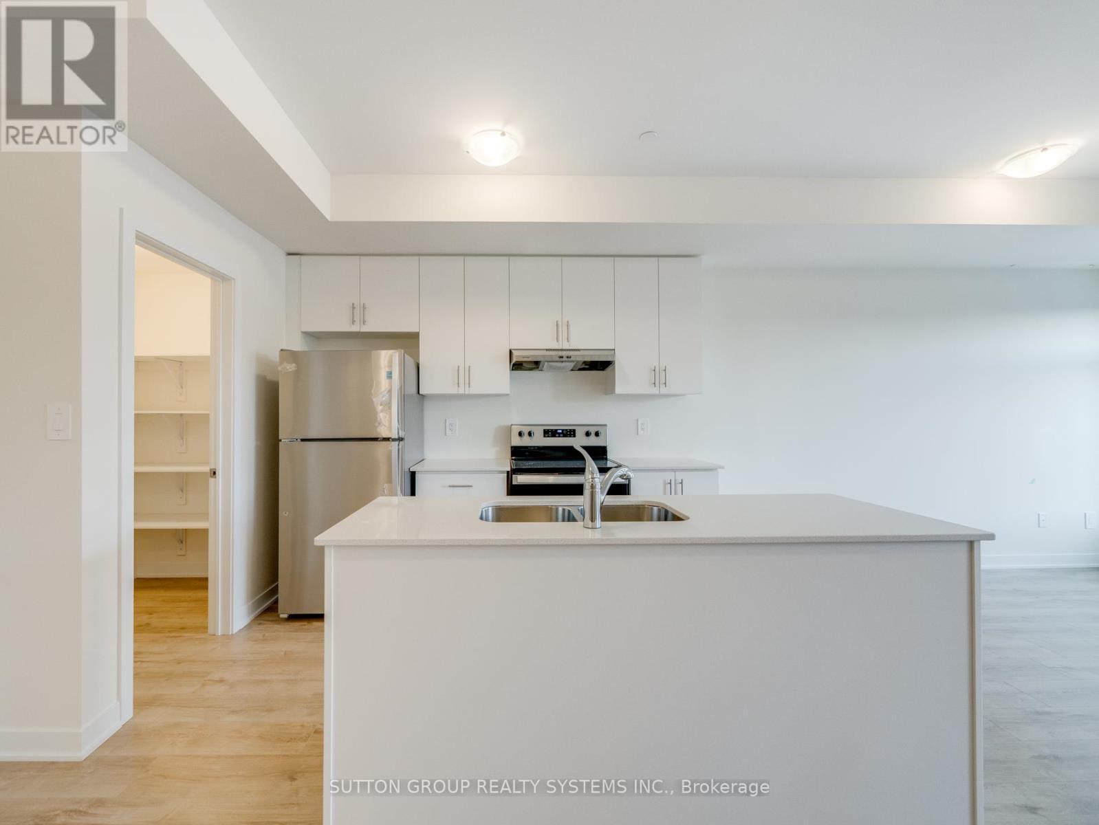 228 - 755 Omega Drive, Pickering, ON - Indoor Photo Showing Kitchen With Stainless Steel Kitchen With Double Sink