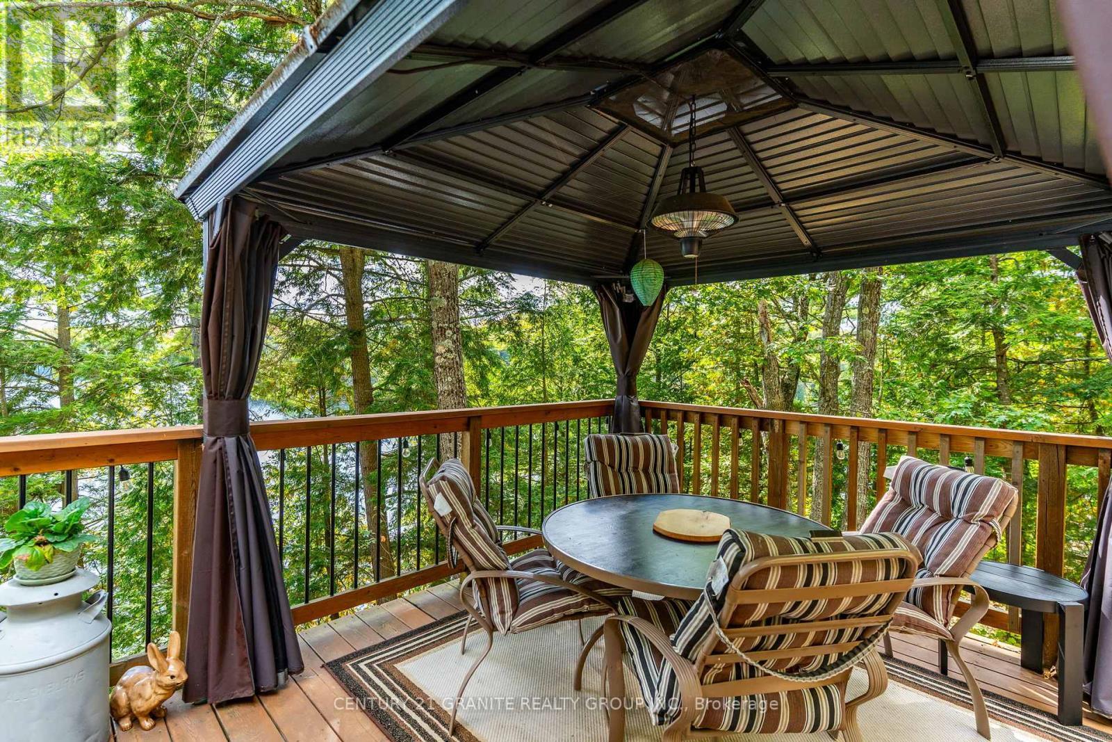 1140 Regal Trail, Highlands East (Cardiff Ward), ON - Outdoor With Deck Patio Veranda With Exterior