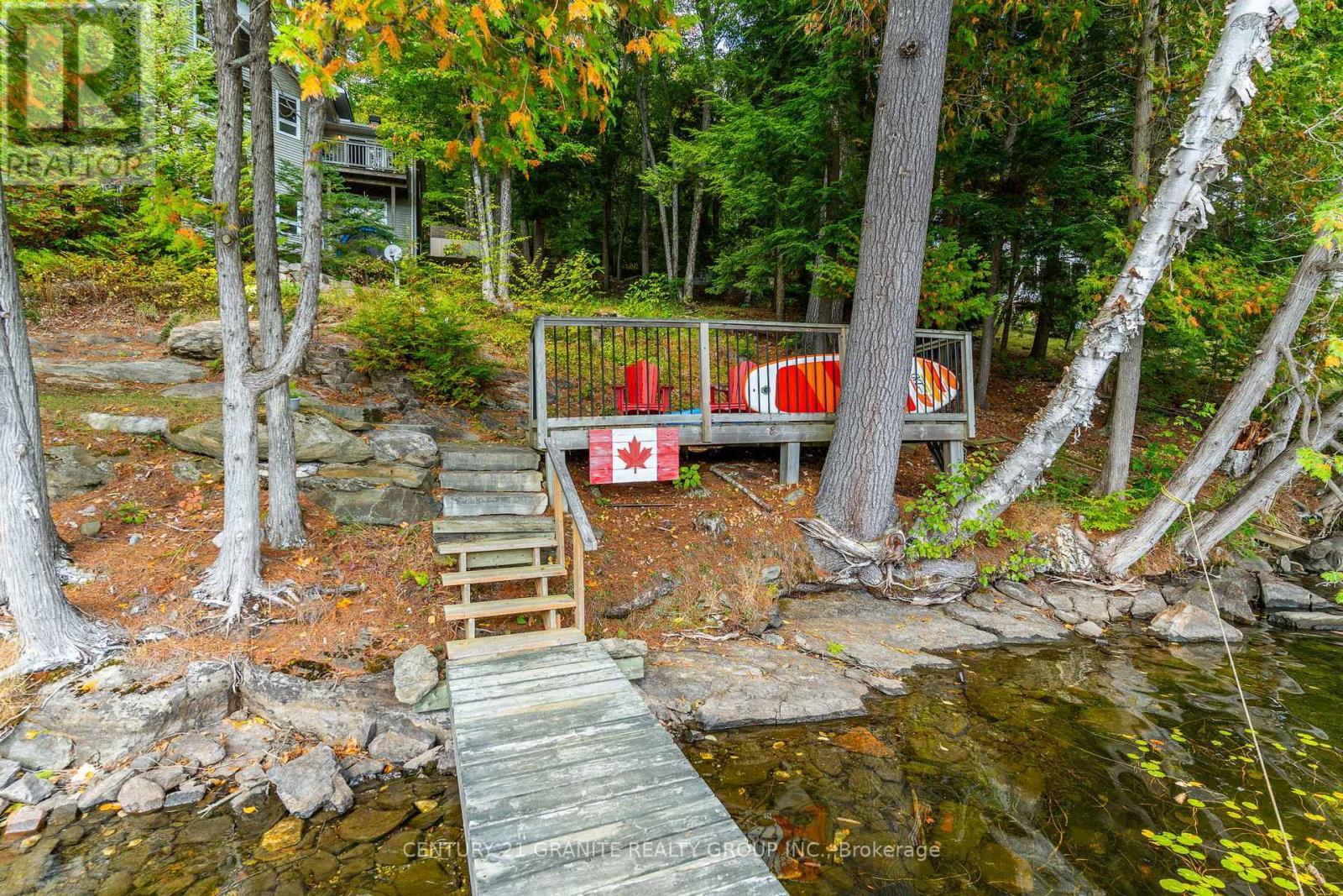 1140 Regal Trail, Highlands East (Cardiff Ward), ON - Outdoor With Deck Patio Veranda