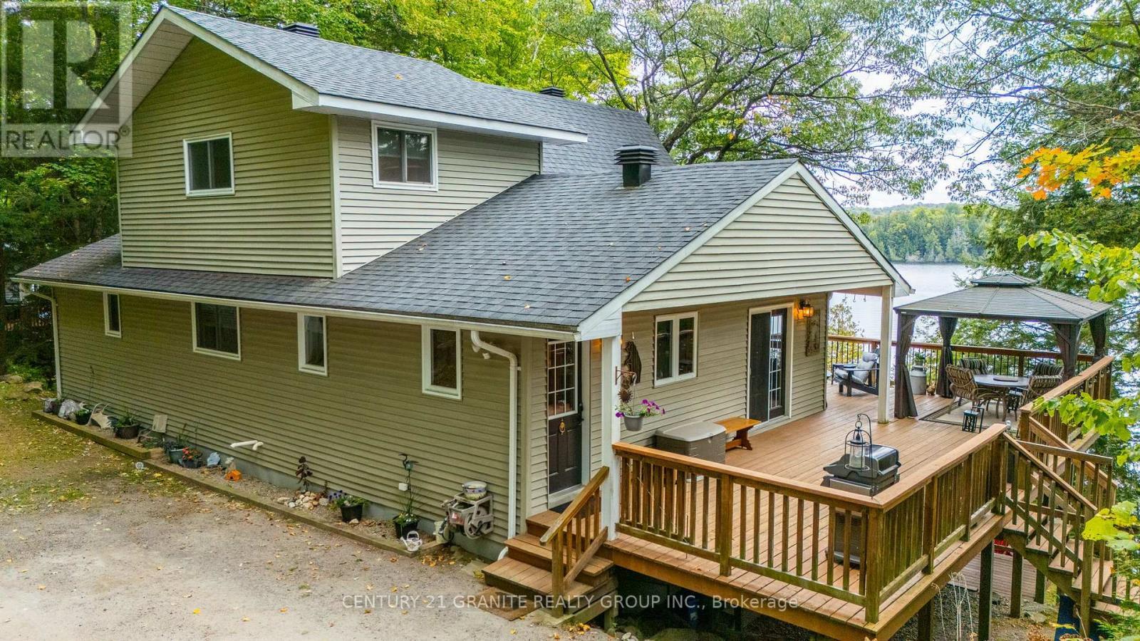 1140 Regal Trail, Highlands East (Cardiff Ward), ON - Outdoor With Deck Patio Veranda With Exterior