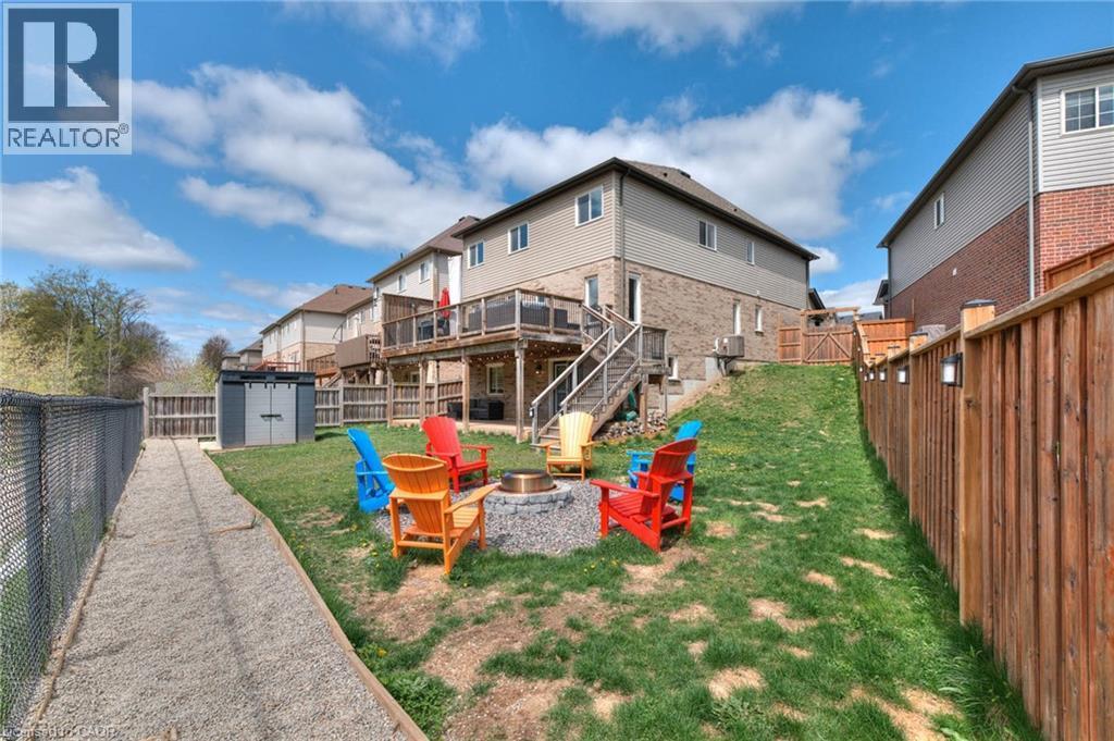 288 Steepleridge Street, Kitchener, ON - Outdoor With Deck Patio Veranda With Exterior