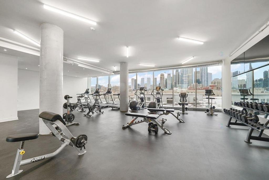 Salle d'exercice - 309B-1400 Rue Ottawa, Montréal (Le Sud-Ouest), QC - Indoor Photo Showing Gym Room