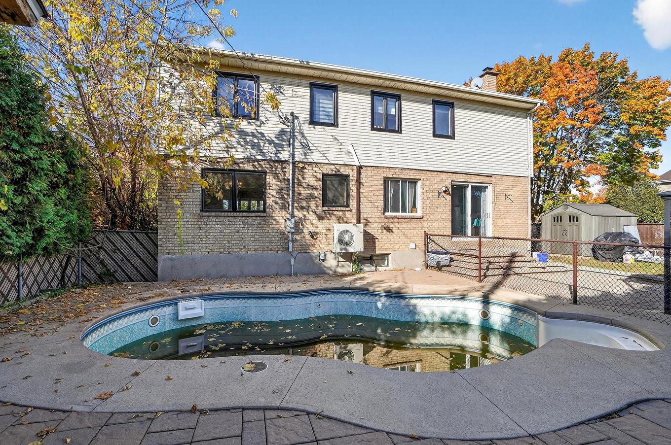 Back facade - 19470 Boul. Elkas, Kirkland, QC - Outdoor With In Ground Pool