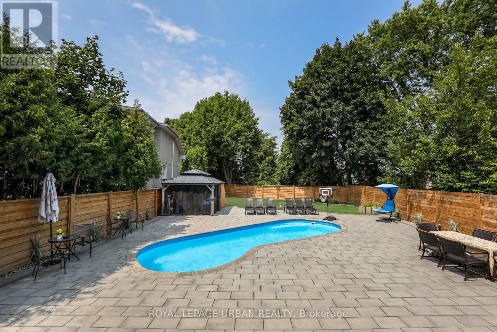 182 Parkview Hill Crescent, Toronto, ON - Outdoor With In Ground Pool With Deck Patio Veranda With Backyard
