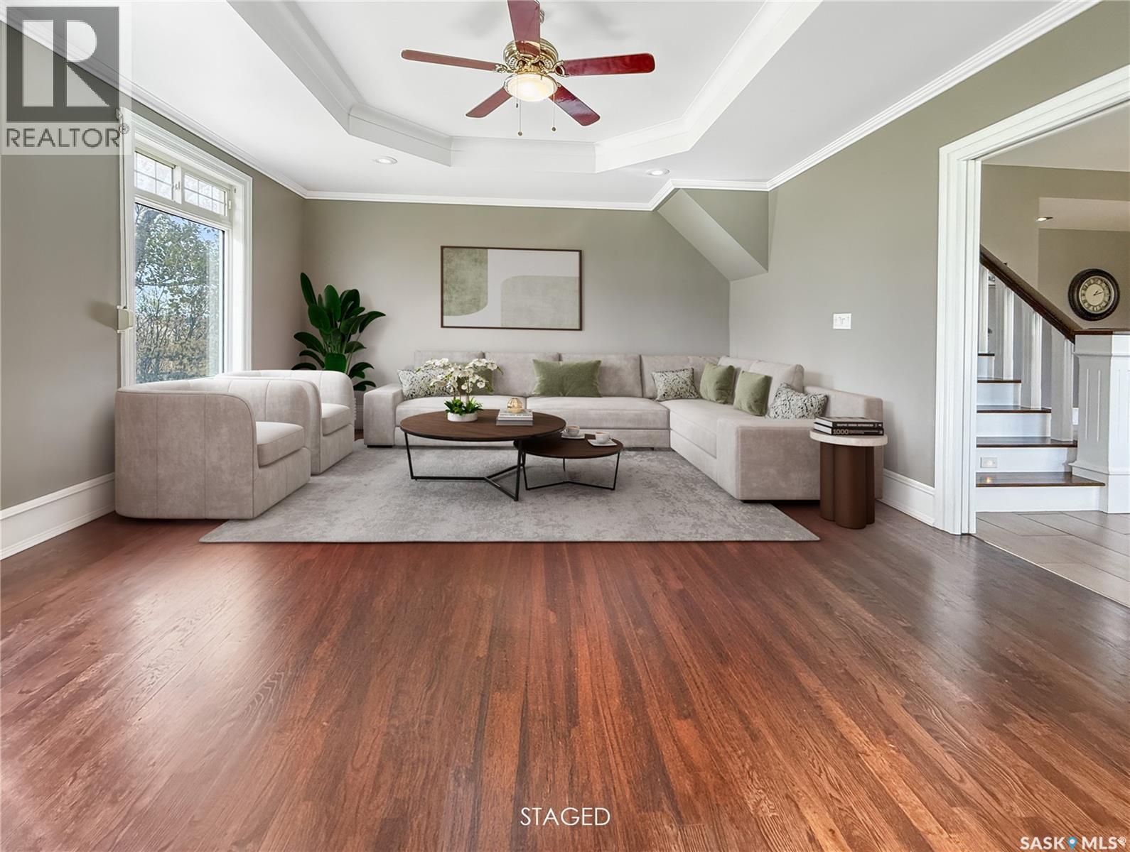 City Of Swift Current Acreage, Swift Current, SK - Indoor Photo Showing Living Room