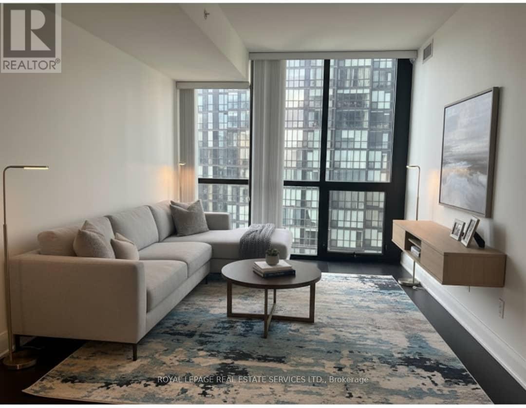 705 - 2900 Highway 7 W, Vaughan, ON - Indoor Photo Showing Living Room