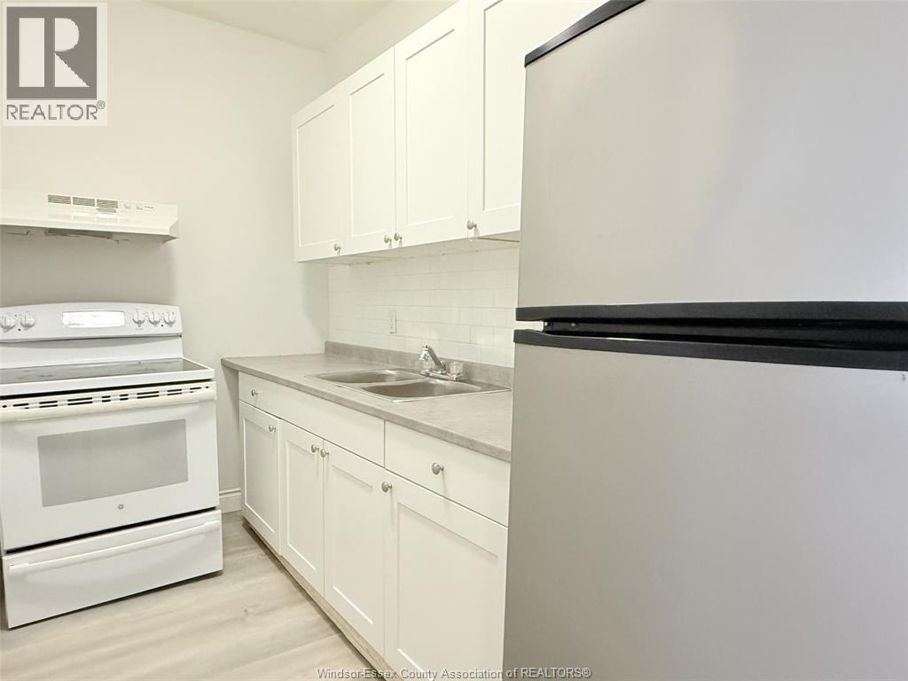581 Pierre Avenue Unit# 4, Windsor, ON - Indoor Photo Showing Kitchen With Double Sink