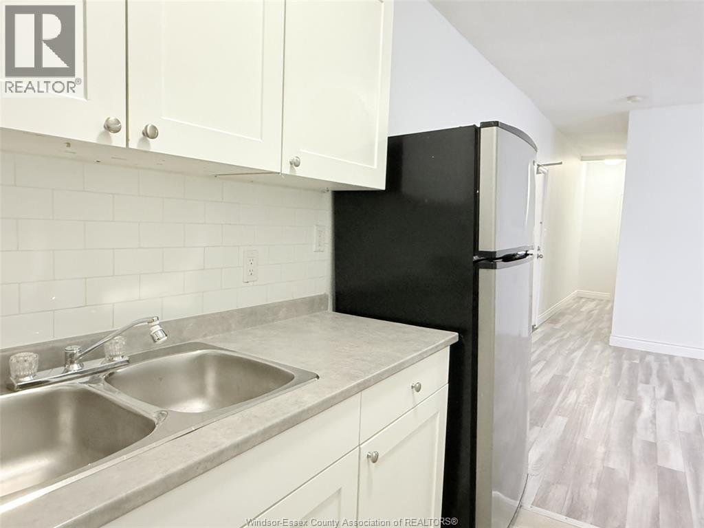 581 Pierre Avenue Unit# 4, Windsor, ON - Indoor Photo Showing Kitchen With Double Sink