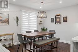 Lots of room for a large dining table -