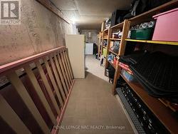 Storage area under foyer & accessed in lower level -