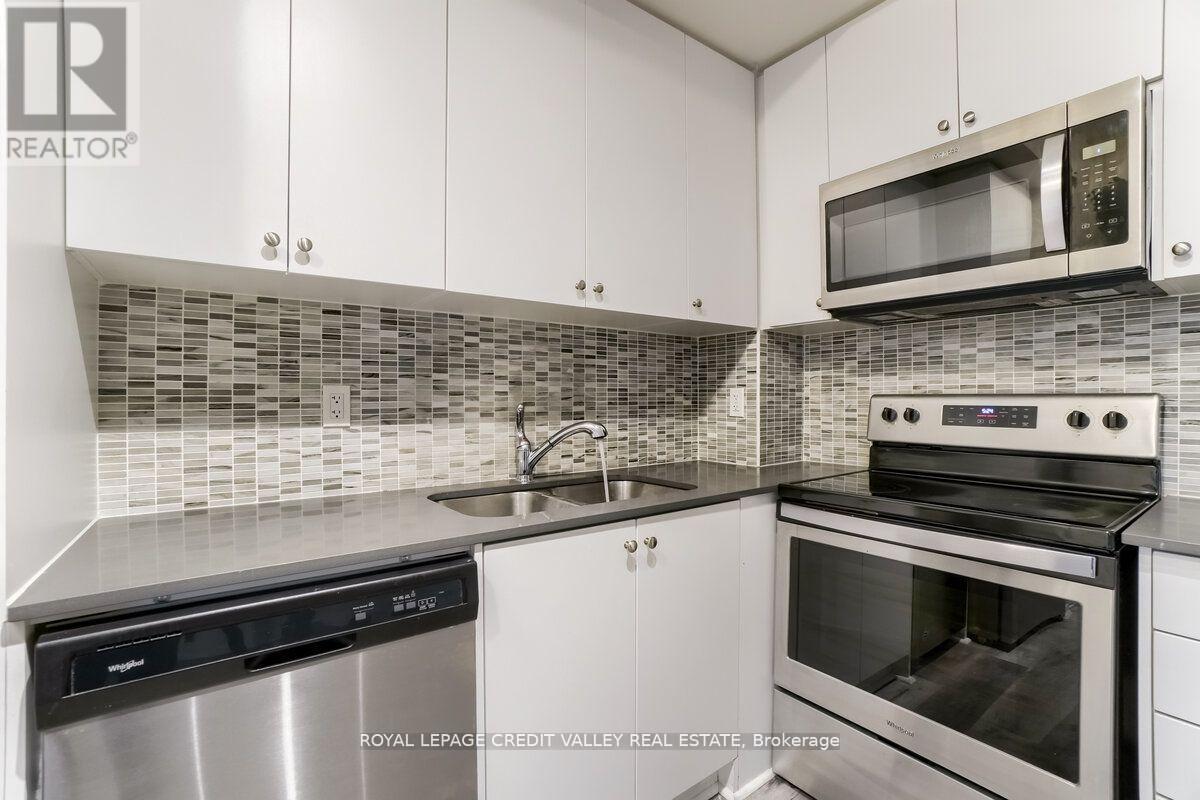 09 - 670 Atwater Avenue, Mississauga, ON - Indoor Photo Showing Kitchen With Double Sink With Upgraded Kitchen