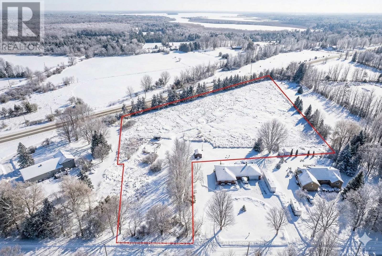 3.9 cleared acres. Outline is for reference only. - 00 Drummond Concession 12C Road, Drummond/North Elmsley, ON